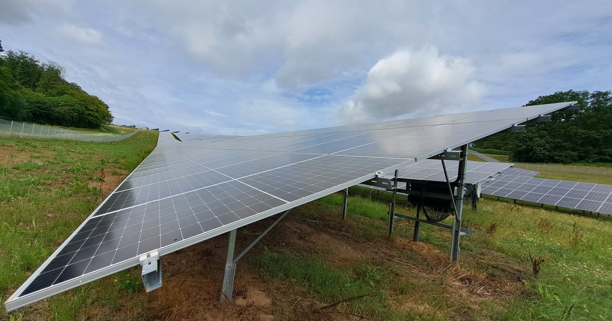 Erster Hybrider Mvv Solarpark Geht In K Rze In Der Gemeinde Seckach In